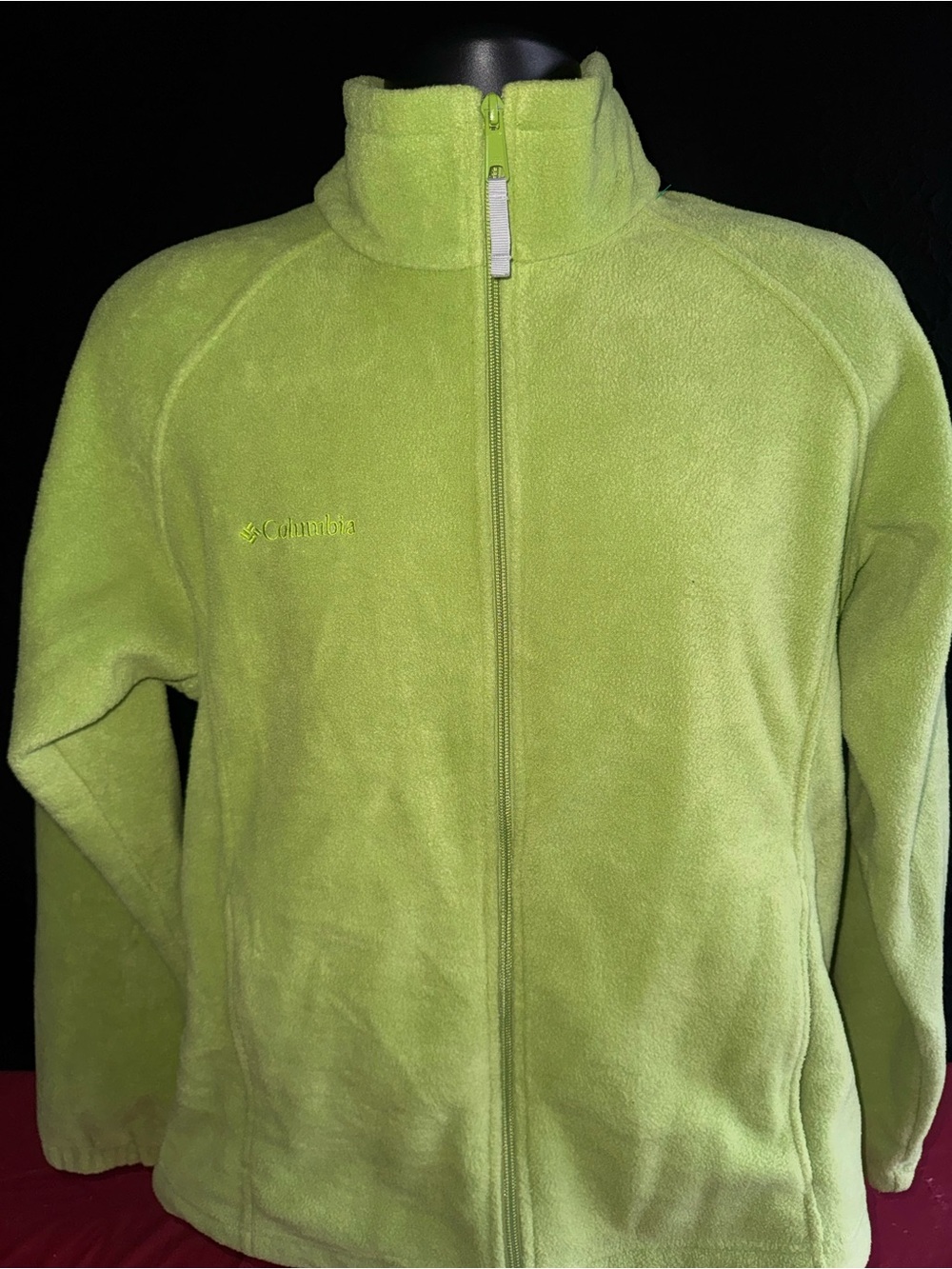 Columbia Women's Full-Zip Teddy Fleece Jacket - Lime